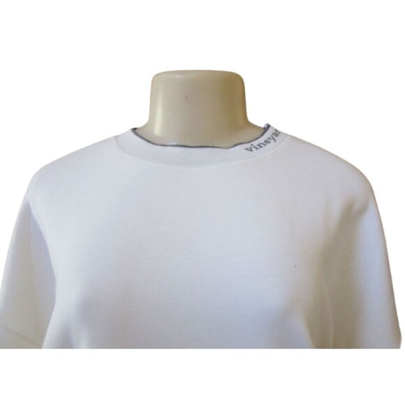 Vineyard Vines Golf Performance Crewneck Sweatshirt Pina Colada L New With Tags - Picture 2 of 6